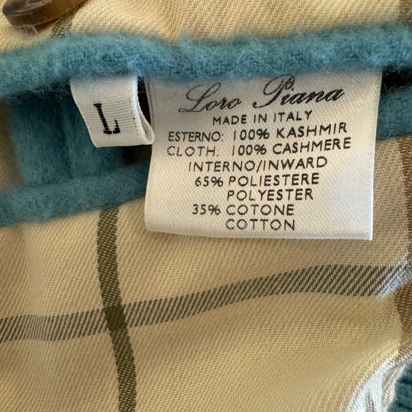 Vintage Loro Piana 100% Cashmere Vest, Size Large - Picture 9 of 13
